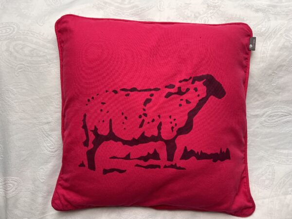 Kissenhülle, 50x50, rosa