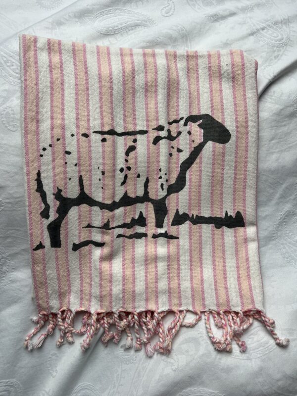 Strandlaken, schmale Streifen